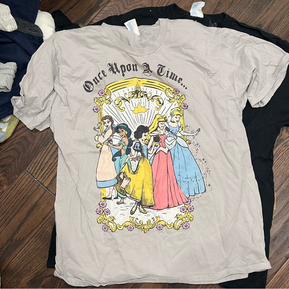 Set of Disney Princess shirts